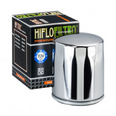 Filtru Ulei HF170B Cromat Hiflofiltro Harley 63796-77 , 63805-80A , 63805-80T , Cod Produs: MX_NEW HF170C