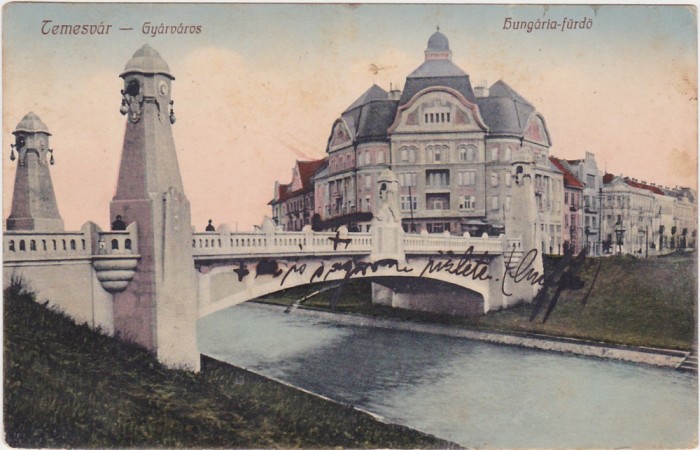 CP Timisoara Baia centrala Hungaria Furdo ND(1913)