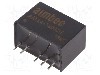 Convertor de tensiune, DC-DC, intrare 4,5...18V DC, iesire 5V DC, putere 3W, AIMTEC - AM3A-1205DZ