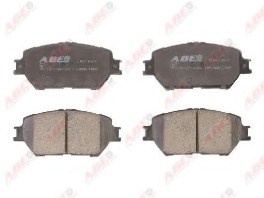 Set placute frana,frana disc LEXUS IS III (GSE3, AVE3) (2013 - 2016) ABE C12104ABE