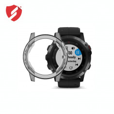 Carcasa protectie TPU rama Garmin Fenix 5x / 5x Plus gri CellPro Secure foto