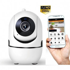 Camera de supraveghere iUni IP2611 Full HD, IP, Wireless, P2P, PT, slot card SD foto