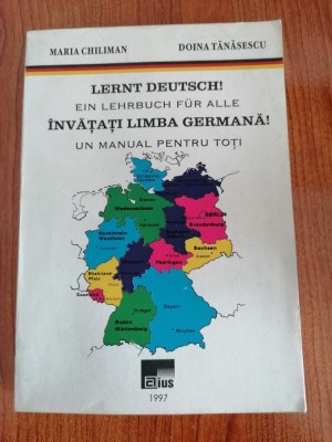 Maria Chiliman/Doina Tănăsescu, Lernt Deutsch! Ein Lehrbuch fur alle. &amp;Icirc;nvățați limba germană. Un manual pentru toți foto