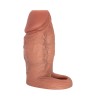 Prelungitor Penis Ultra-Realist, Silicon Lichid, Natural, 11.7 cm, Guilty Toys
