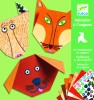 Origami Animale - Set cu 24 coli pentru 6 modele, Djeco