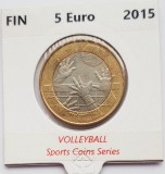 2265 Finlanda 5 euro 2015 Volleyball km 234