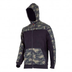 Jacheta Hanorac Cu Gluga Si Fermoar / Camuflaj - 2Xl