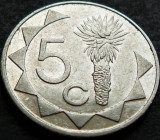 Cumpara ieftin Moneda exotica 5 CENTI - NAMIBIA, anul 1993 *cod 4204, Africa