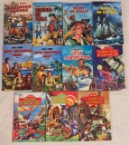 Lot 11 carti aventuri clasice &ndash; Jules Verne, Robinson Crusoe, Comoara din Insula
