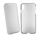 Husa Policarbonat 360&deg; (Fata&amp;Spate) pentru iPhone XS Max (6.5&quot;), Transparent, forcell