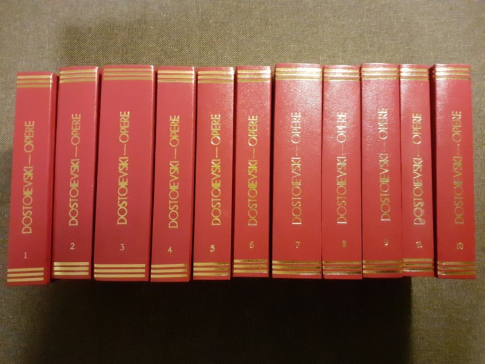 Dostoievski - OPERE COMPLETE 11 VOLUME LEGATE DE LUX