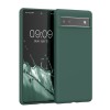 Husa kwmobile pentru Google Pixel 6a, Silicon, Verde, 57799.169, Carcasa