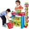 Set de Cumparaturi Tip Supermarket Rovo 85 pentru Copii, Jucarie Interactiva, Scanner, Casa de marcat, Cos de cumparaturi, Lumini, Sunete, Inaltime 80
