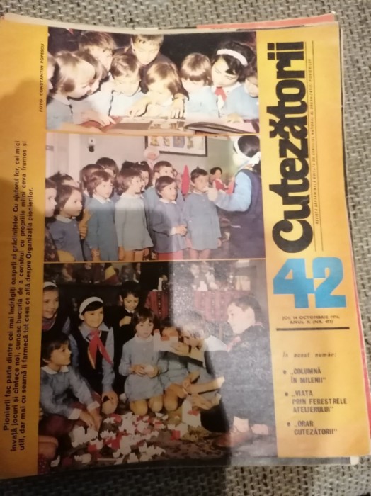 REVISTA CUTEZATORII ANUL X (NR 473 ) 14 OCTOMBRIE 1976