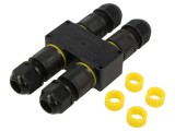 Conector Alimentare AC IP68 M684H.3P.4-11MM SHENZHEN GREENWAY, Corp Negru