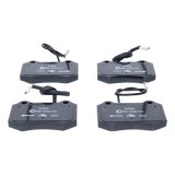 Set placute frana fata ATE, Peugeot 406 Cupe (8c), 1997-02.2005, Fata; puntea fata; Sistem de franare : hidraulic