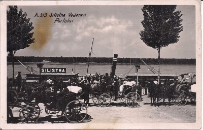 Carte postala circulata in anul 1934 Silistra foto