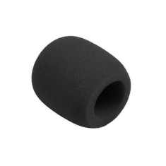 Burete microfon negru mare 75x60mm Azusa MIK1574A