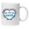 Cana alba personalizata &quot;cel mai bun tata&quot;, INOVATIX&reg;. 330ml