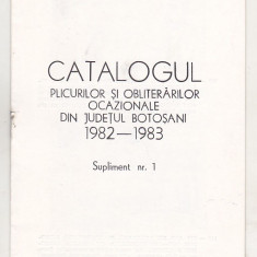 bnk fil Catalogul plicurilor si obliterarilor ocazionale Botosani 1982-1983