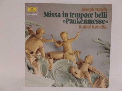 Joseph Haydn / Rafael Kubelik &amp;ndash; Missa In Tempore Belli &amp;quot;Timpani Mass&amp;quot; disc vinil foto