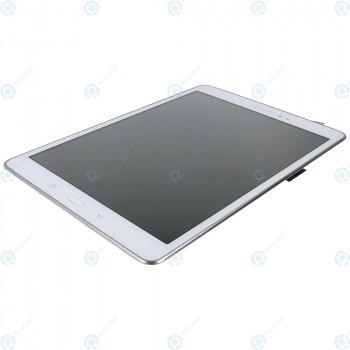 Samsung Galaxy Tab A 9.7 4G (SM-T555) Unitate de afișare completă albă GH97-17424C foto