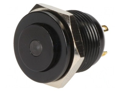 Comutator Anti-Vandalism SPST-NO 2A/36VDC IP65 Roșu foto