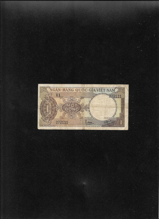 Vietnam Vietnamul de Sud 1 dong 1964 seria272111