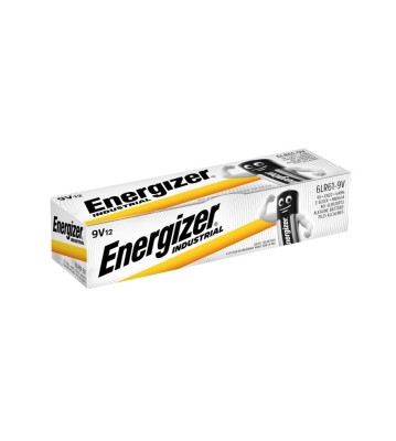 12 x 6LR61/9V Baterii Energizer Alkaline Industrial foto