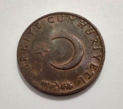 Turcia - 10 Kurus 1960 foto