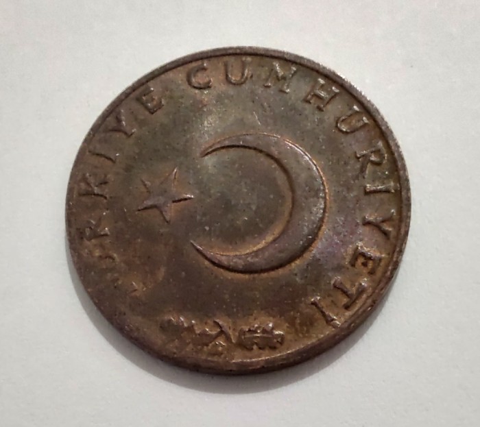 Turcia - 10 Kurus 1960