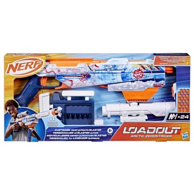 NERF BLASTER LOADOUT ARCTIC ZEROSTRIKER foto