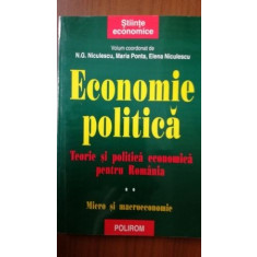 Economie politica Teorie si politica economica pentru Romania Mondoeconomie