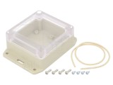 Carcasă Universală cu Lame de Fixare 80x85x40mm
