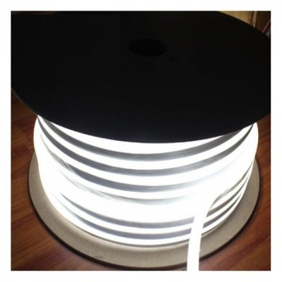 Neon Flex Furtun Luminos Alb Rece Controller JOCURI 2Fete 1.5cm 100m foto