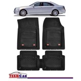 Covorase Auto TeamCar&reg; Tip Tavita Compatibile Mercedes-Benz S-Class W221 (2005&ndash;2013) Negru Material Rezistent