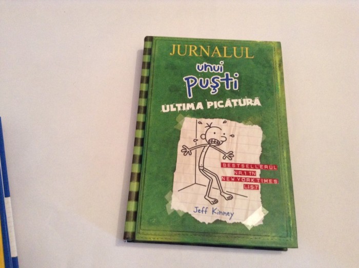 Jurnalul unui pusti ULTIMA PICATURA 3 Jeff Kinney