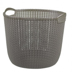 Cos de rufe, 30 L, 40x39x33 cm, gri inchis, CURVER GartenVIP DiyLine foto