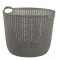 Cos de rufe, 30 L, 40x39x33 cm, gri inchis, CURVER GartenVIP DiyLine