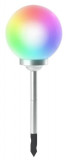 Lampă curcubeu solară, 4 culori LED, 30x73 cm, Strend Pro