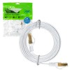 Aproape nou: Cablu de retea plat S/STP CAT7 PNI U7015W, Patch, 2 x RJ45, 4 perechi