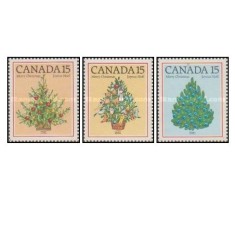 Canada 1981 - Craciun, serie neuzata