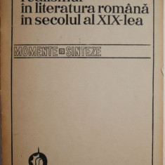Realismul in literatura romana in secolul al XIX-lea – Adriana Iliescu