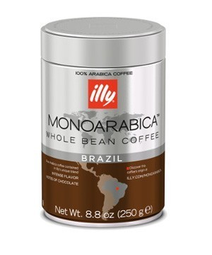 Illy Monoarabica Brazilia Cafea Boabe 250g Illy Monoarabica Brazilia Cafea Boabe 250g