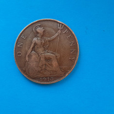 One Penny 1913 Anglia-Oferta!