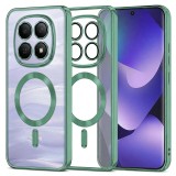Husa premium Xiaomi Redmi Note 15 5G Asteroid GSM Luxury Crystal MagSafe, verde deschis