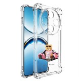 Husa antisoc pentru oppo find x8 pro, airbag pro, transparent, girl power