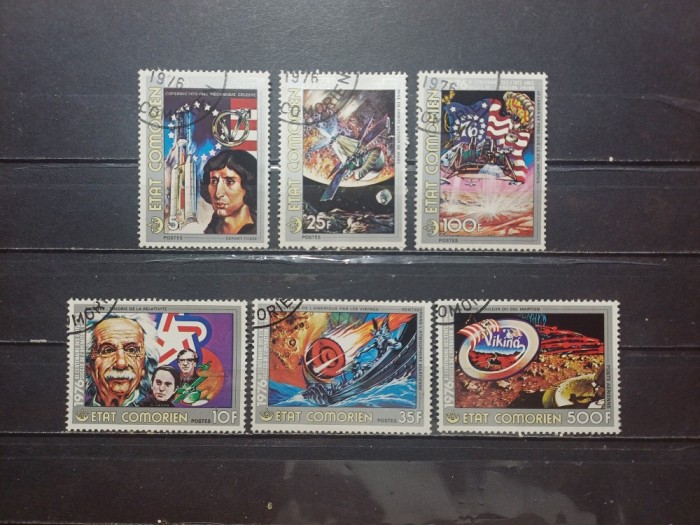 COMORE 1976-OPERATIUNEA VIKING-SERIE CTO