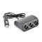 Spliter Bricheta Auto 3 Prize 12V/24V - 120W