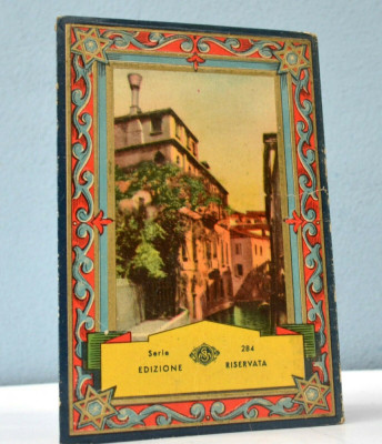 Album de tip carte postala italian - Ricordo di Venezia 32 piese foto